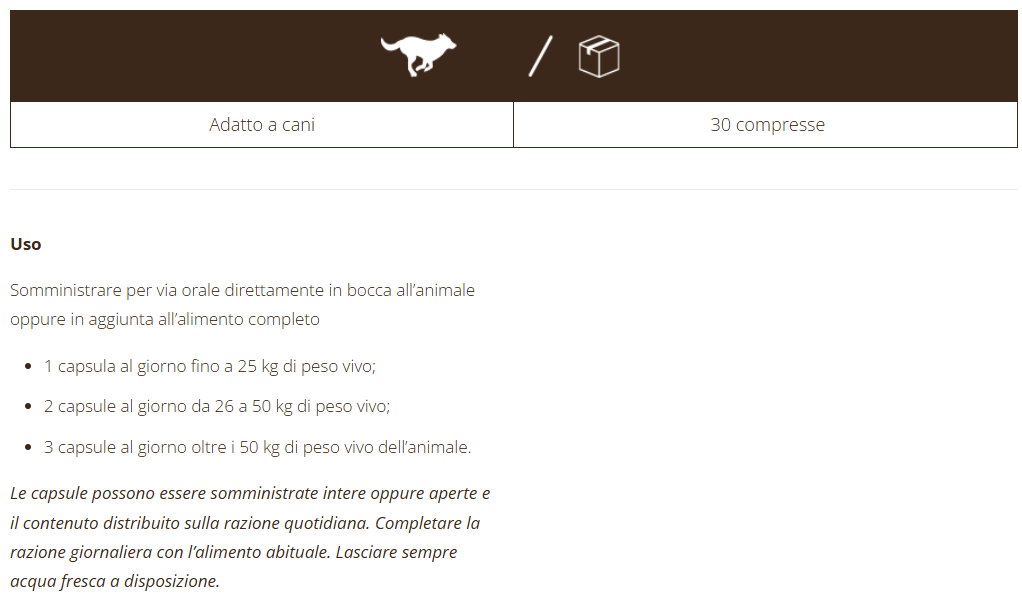 Reuteral Pet cane, 30 cps