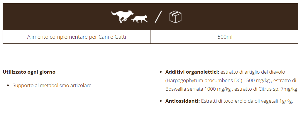 Salmoil ricetta n°6 - Benessere articolare