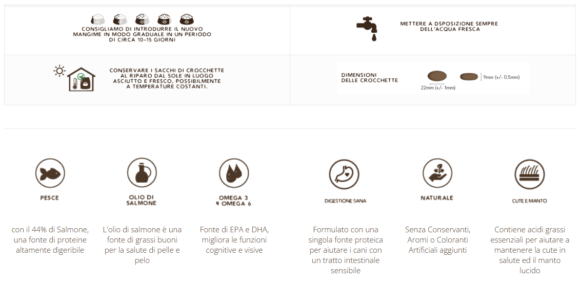 Adult Super Premium con Salmone - cani di taglia grande - 12kg