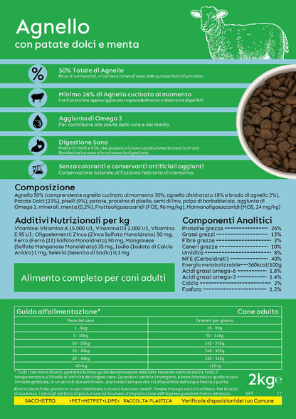 Adult Grain Free con Agnello - 2kg