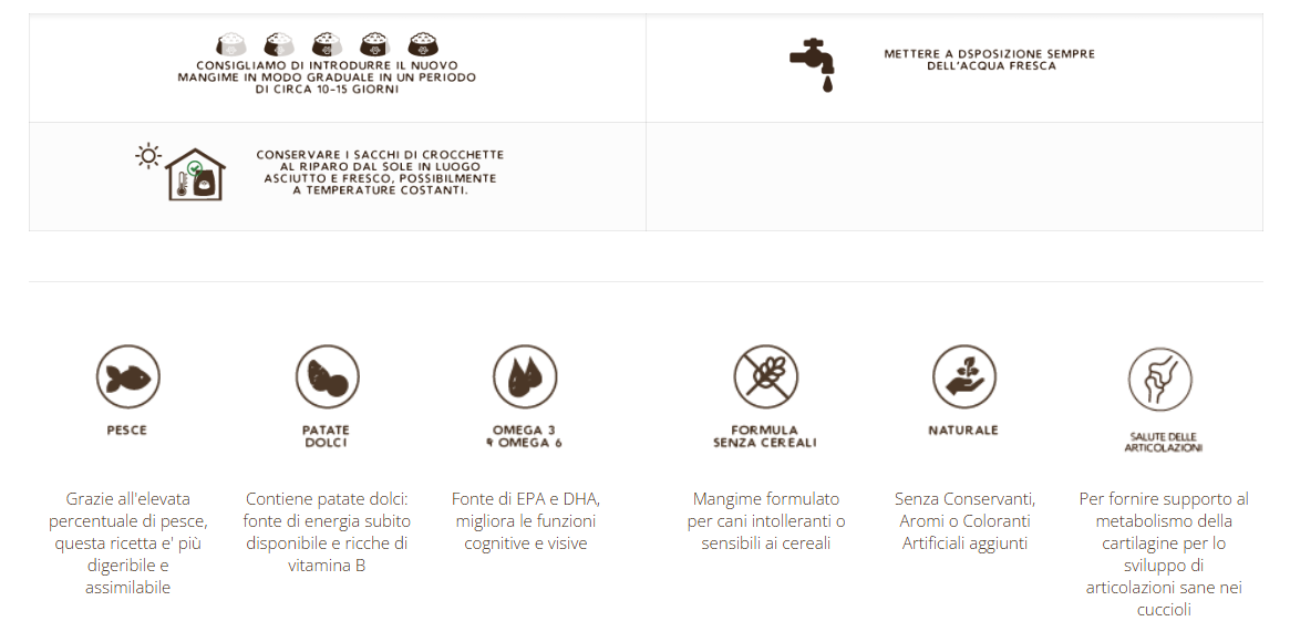 Puppy Grain Free con Salmone, Eglefino e Pesce bianco - 12kg