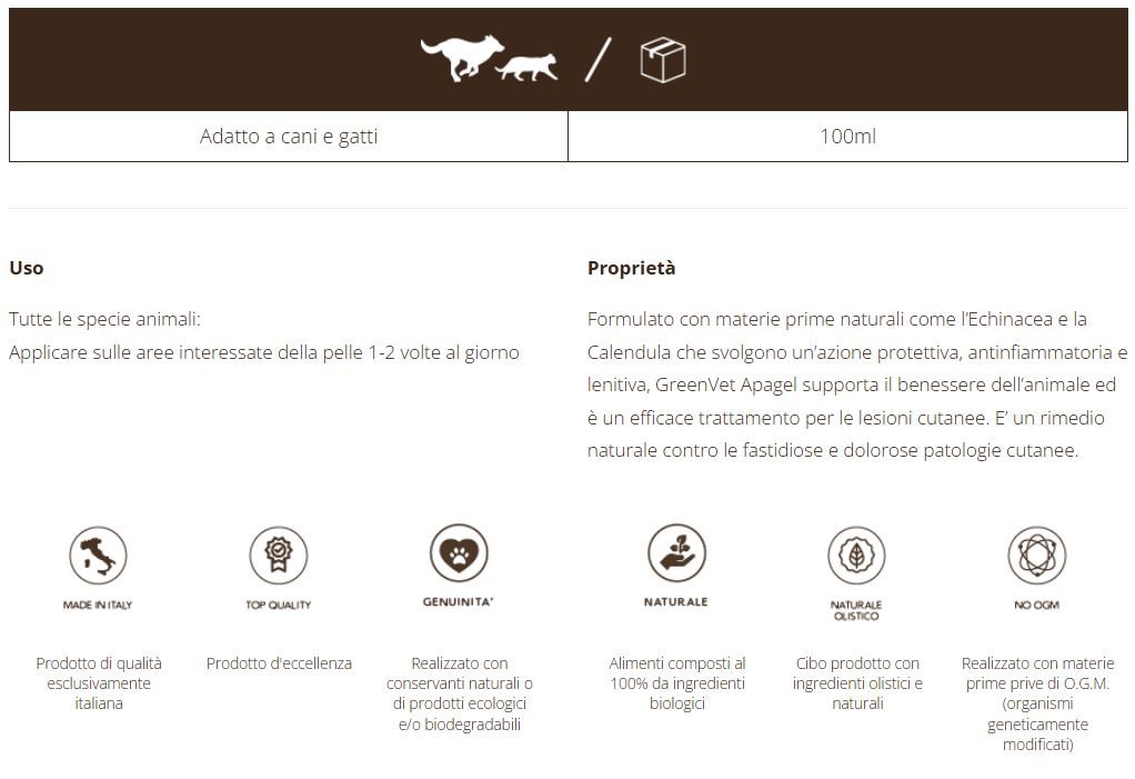 GreenVet Apagel 100 ml