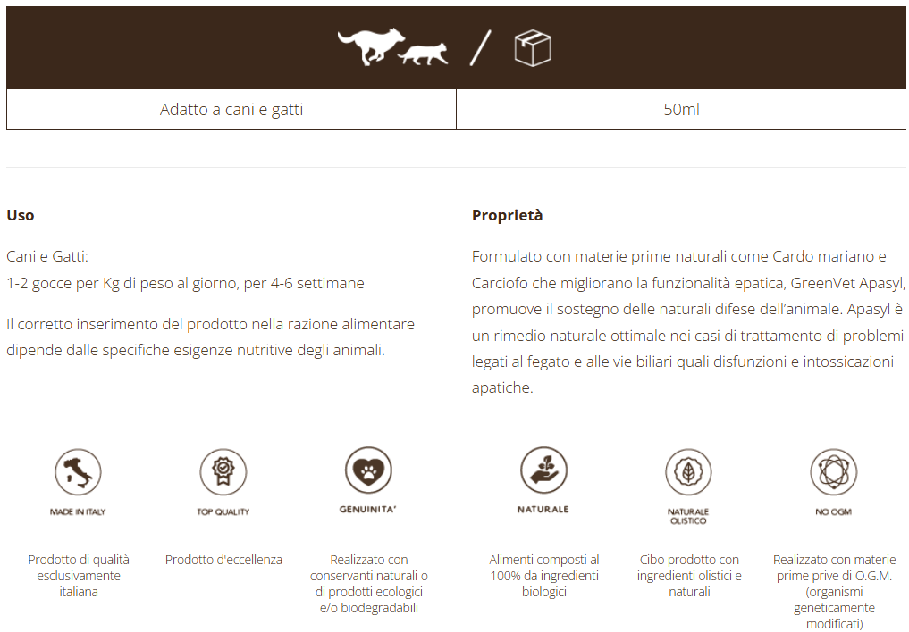 GreenVet Apasyl 50 ml