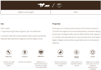 GreenVet Apasyl 50 ml