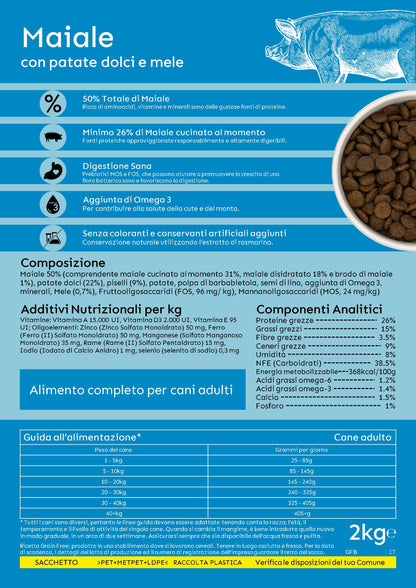 Adult Grain Free con Maiale - 2kg