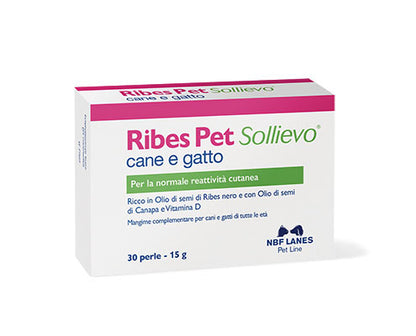 Ribes Pet Sollievo cane e gatto, 30 perle