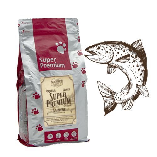 Adult Super Premium con Salmone - cani di taglia grande - 12kg