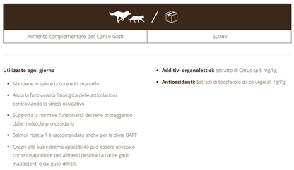 Salmoil ricetta n°1 - Benessere renale