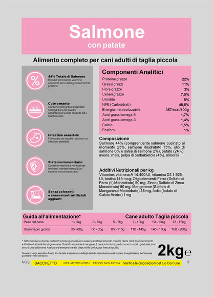 Adult Super Premium con Salmone - cani di piccola taglia - 2kg