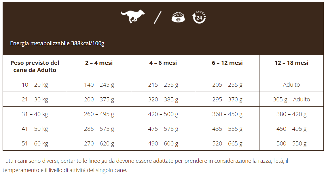 Puppy Super Premium con Salmone - cuccioli di taglia grande - 12kg